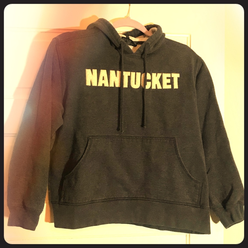 NANTUCKET Hooded Sweatshirt Grey Women’s Small